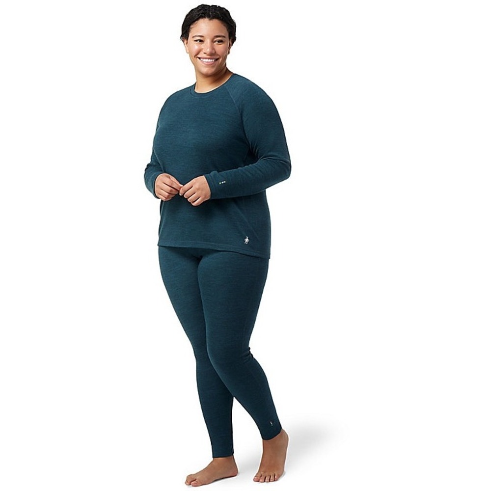 Smartwool Women 2X Classic Thermal Merino Base Layer Bottom Leggings Teal